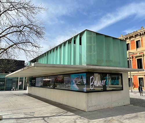 Baluarte foto aérea, organiza tu congreso en Pamplona