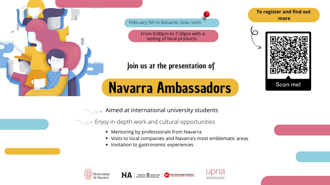 Presentación del programa Navarra Ambassadors