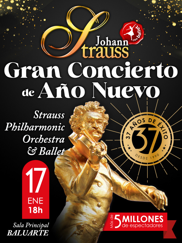 Johann Strauss. Gran Concierto de Año Nuevo
