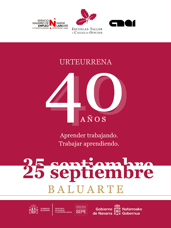 40 Aniversario Escuelas Taller de Navarra