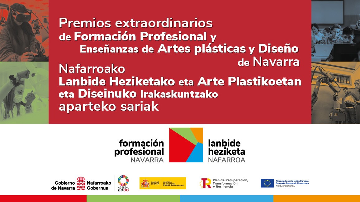 Premios Extraordinarios de Formación Profesional y Enseñanzas de Artes Plásticas y Diseño de Navarra
