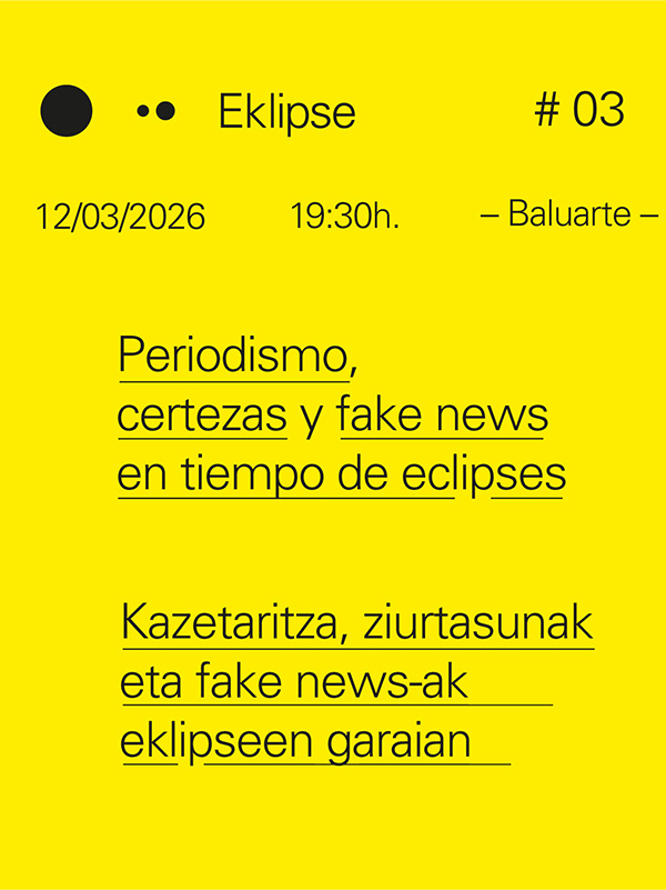 Periodismo, certezas y fake news en tiempo de eclipses