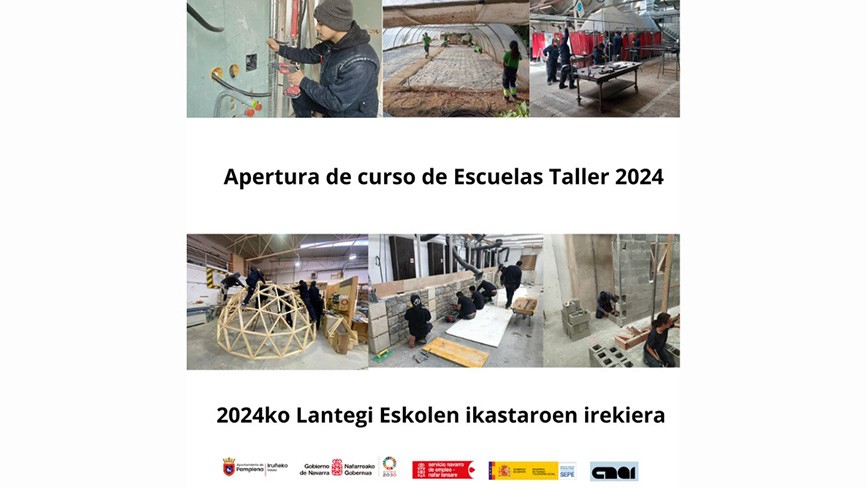 Acto de apertura de curso del programa de Escuelas Taller 2024