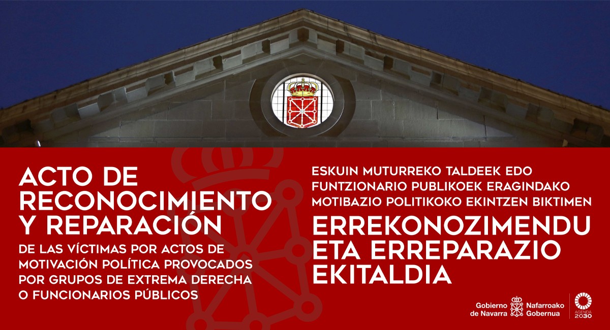 Acto de Reconocimiento y Reparación de las víctimas por actos de motivación política provocados por grupos de extrema derecha o funcionarios públicos