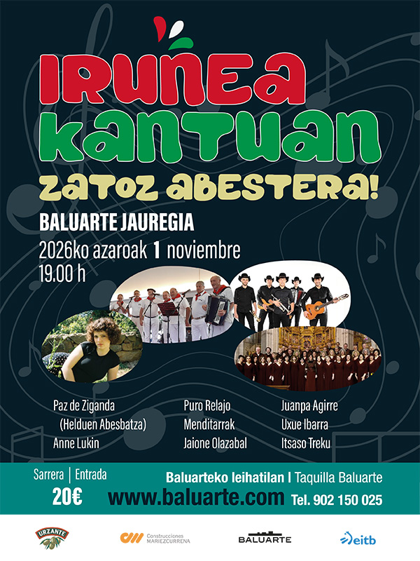 Iruñea Kantuan 2026